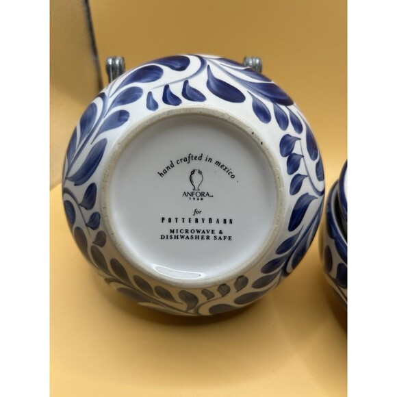 Pottery Barn Anfora Puebla Soup / Cereal Bowls - Set of 3 - Picture 2 of 8